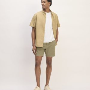 The Pull-On Performance Chino Short | Pale Green