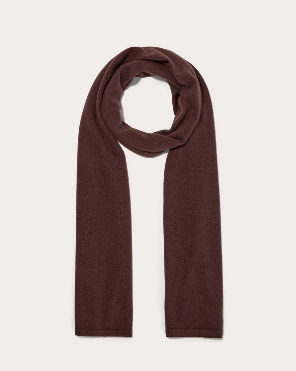 The Cashmere Scarf | Dark Mahogany