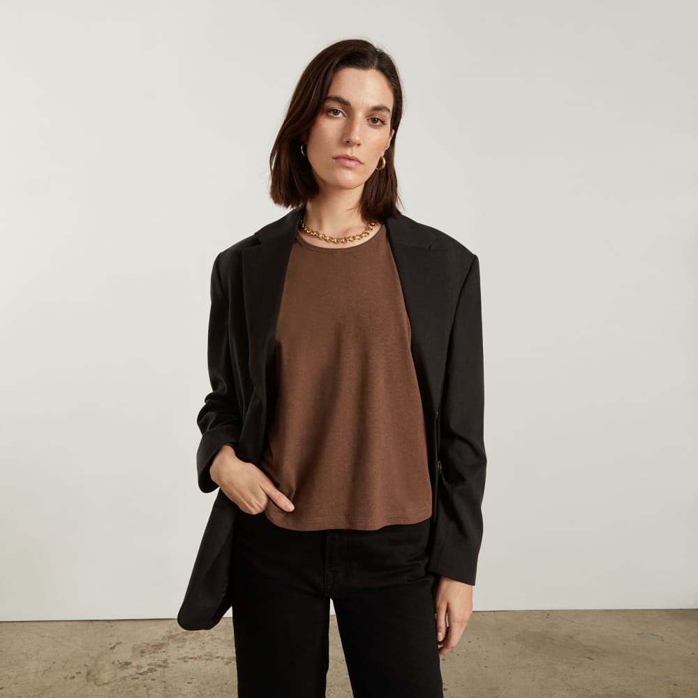 The Hemp Cutaway Tank | Espresso - Image 6