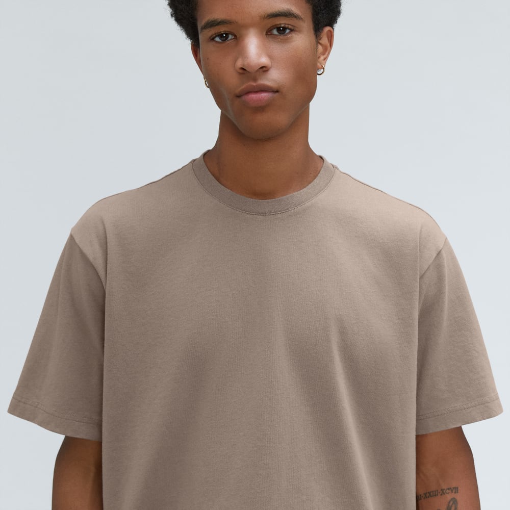 The Premium-Weight Relaxed Crew | Uniform | Taupe Grey - Image 2
