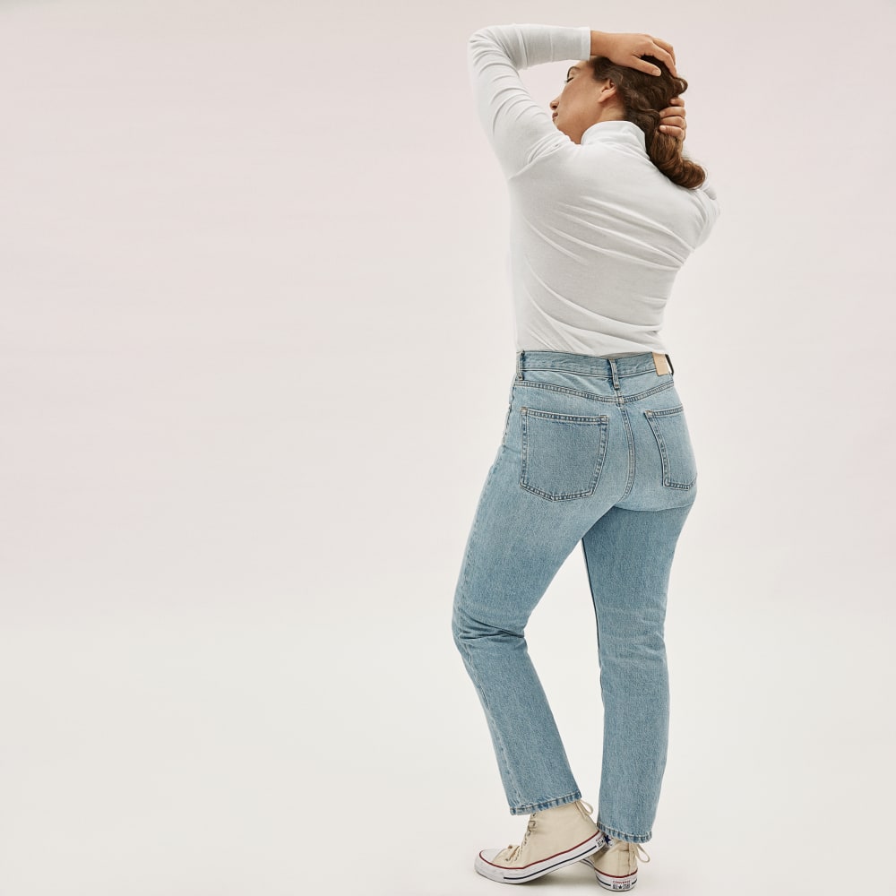 The Organic Cotton Turtleneck | White - Image 4