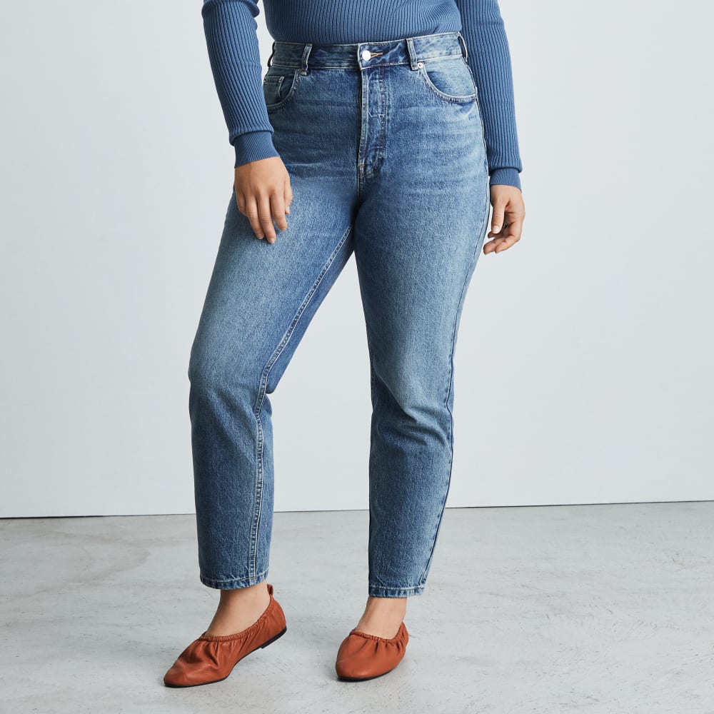 The '90s Cheeky Hourglass Jean | Vintage Mid Blue | 26.5 Inseam - Image 3
