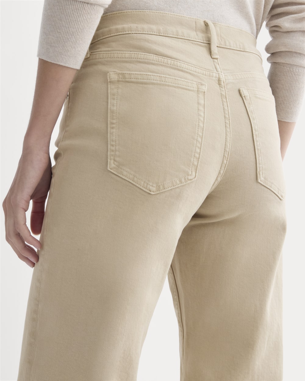 The Column Jean | Garment-Dyed Tan | 31.5 Inseam - Image 4