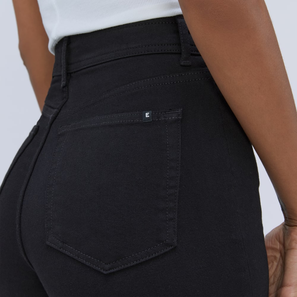 The Way-High® Skinny Split Hem Jean | Black - Image 5