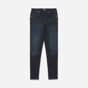 The Curvy Authentic Stretch High-Rise Skinny Jean | Dark Blue Wash | 28.5 Inseam