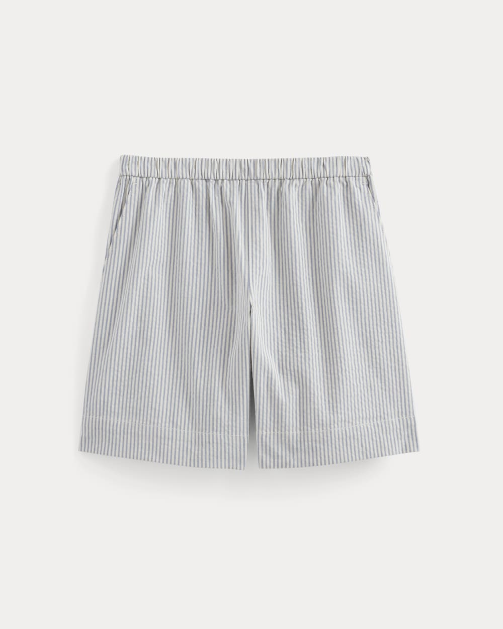 The Seersucker Pull-On Short | Dutch Blue / Natural - Image 2