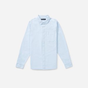 The Standard Fit Japanese Oxford Shirt | Uniform | Light Blue | Tall