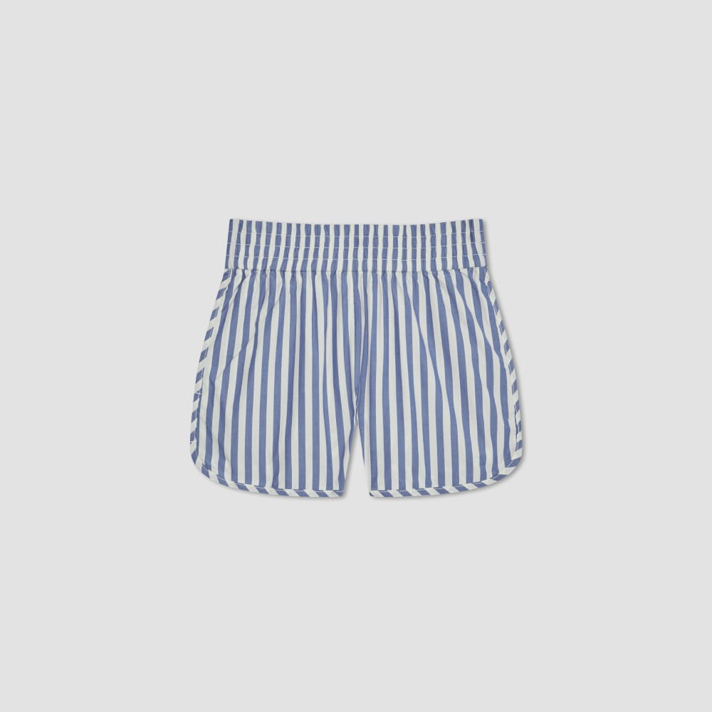 The Poplin Boxer Short | Mazarine Blue / Bone - Image 2