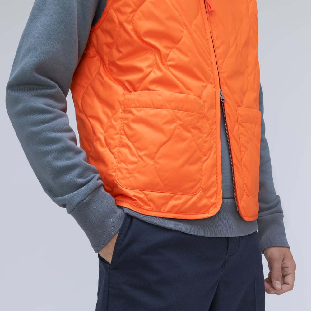 The ReNew Liner Vest | Safety Orange - Image 7