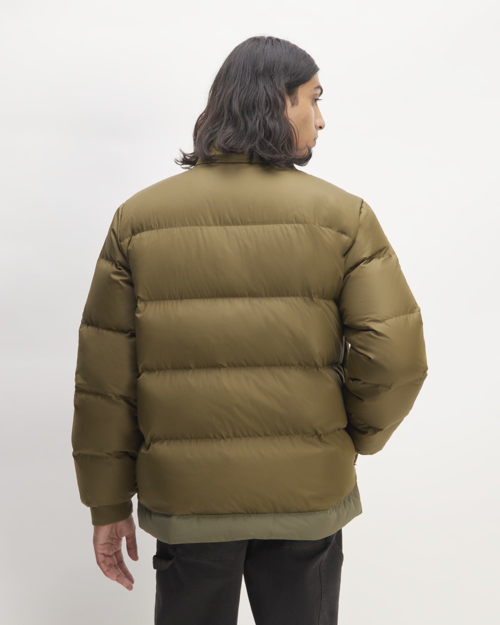 The ReNew Short Puffer | Kalamata / Beech - Image 6