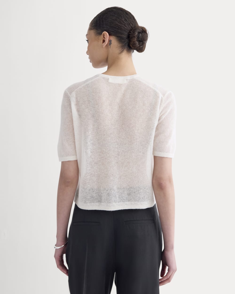 The Air Alpaca? Short-Sleeve Cardigan | Birch - Image 5