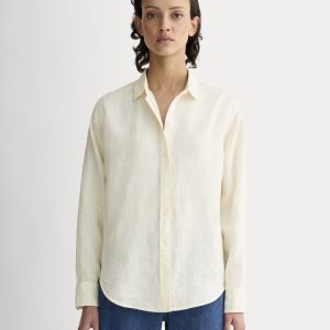 The Must-Have Shirt in Linen | Bone