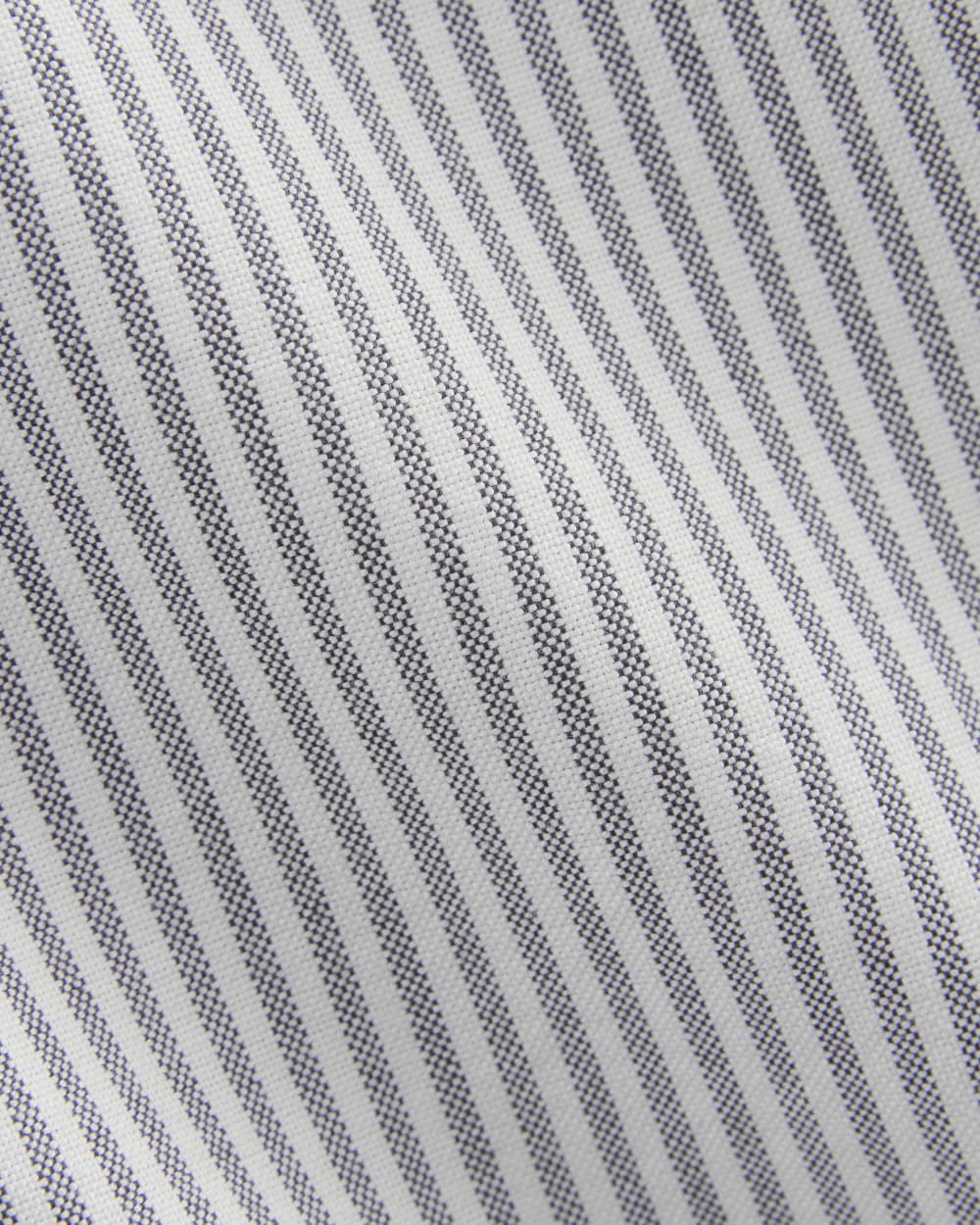 The Oxford Short-Sleeve Shirt Dress | Charcoal / White - Image 5