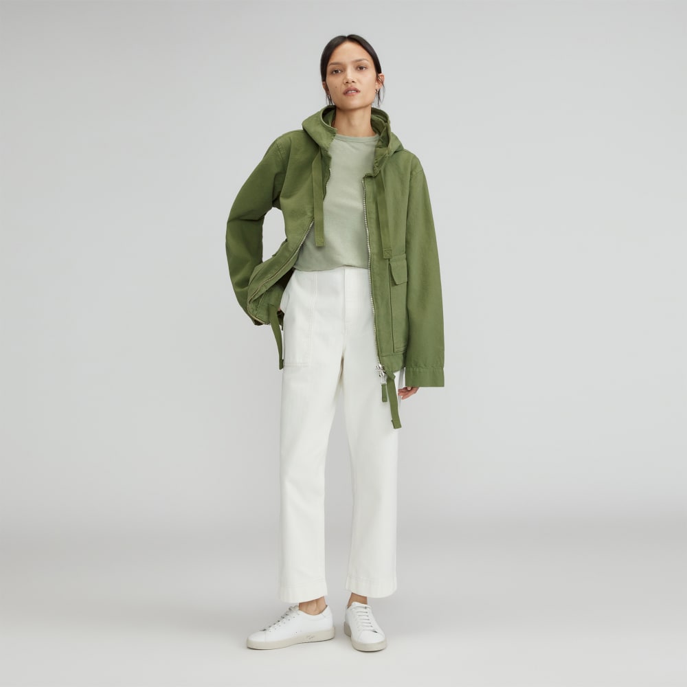 The Canvas Organic Cotton Anorak | Forest Green - Image 6