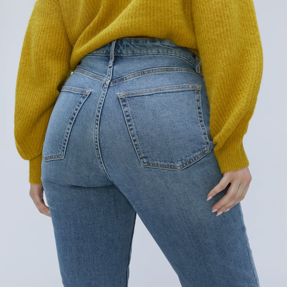 The Cheeky Hourglass Jean | Worn-In Mid Blue | 28.5 Inseam - Image 5