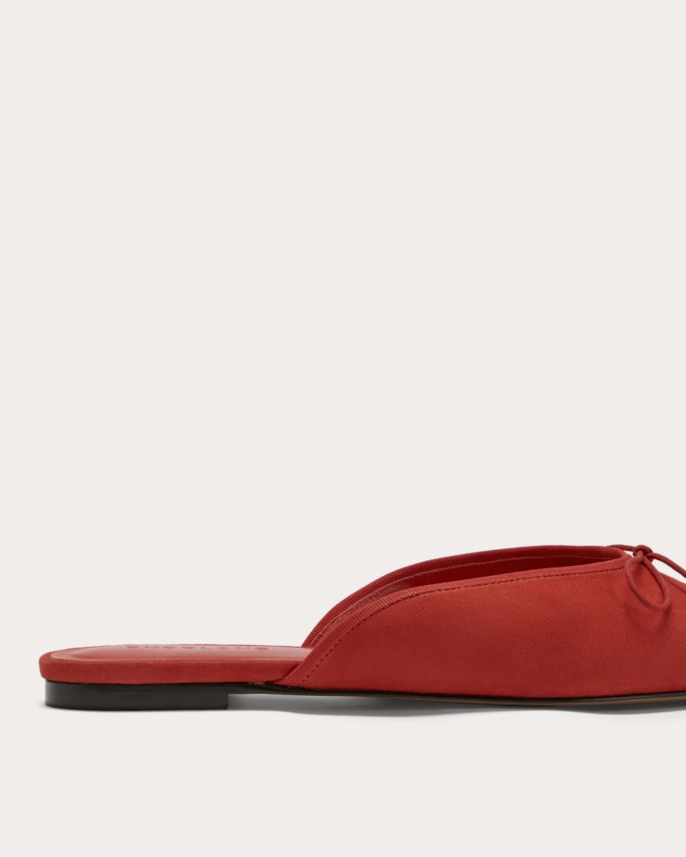 The Ballet Mule | Classic Red Suede - Image 6
