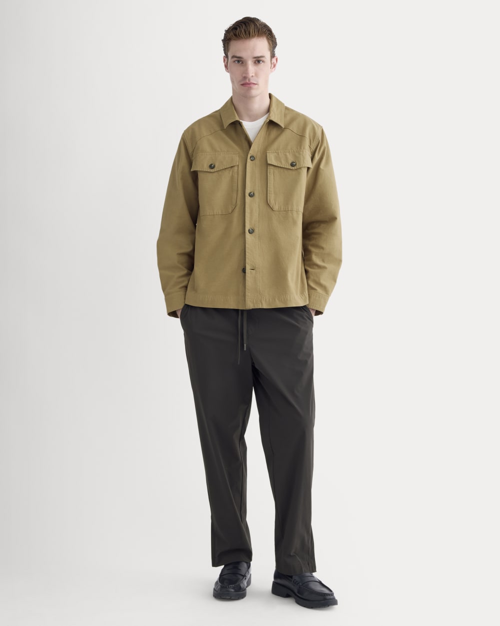 Transit Recycled Nylon Jogger | Black