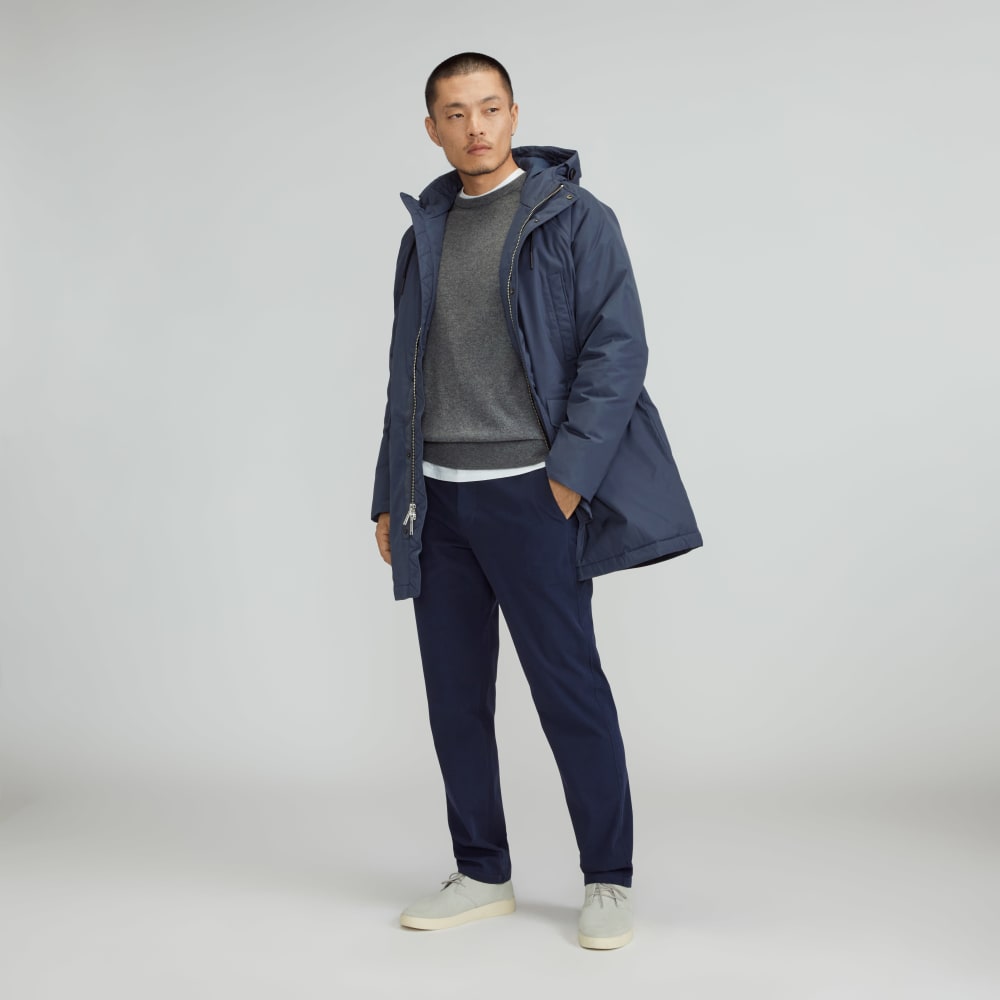 The ReNew Long Parka | India Ink - Image 6