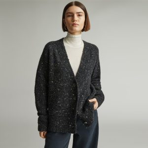 The Confetti Cardigan | Black Multi