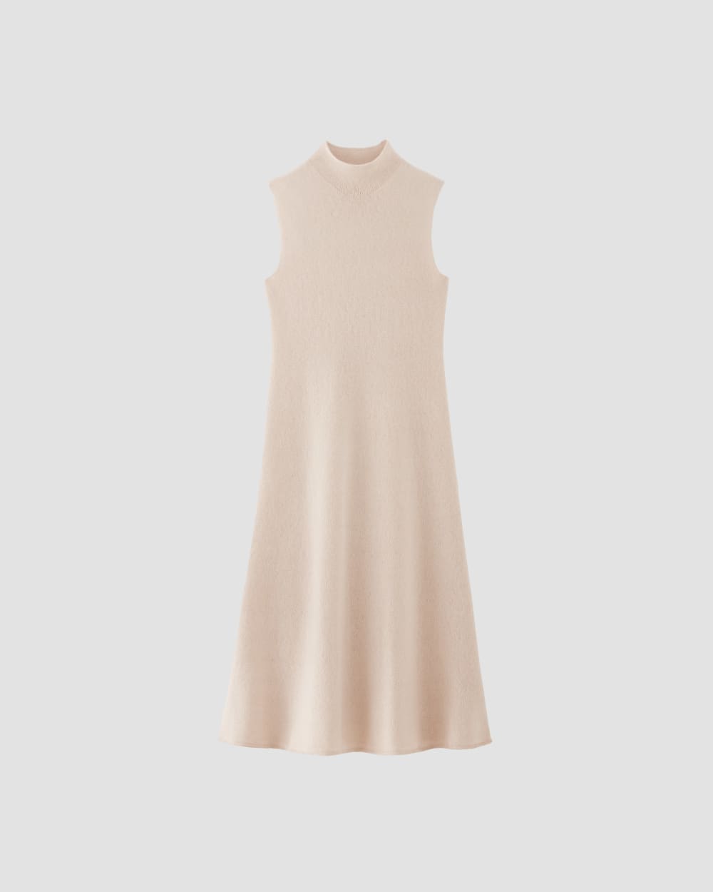 The Cozy-Stretch Sleeveless Midi Dress | Whisper Pink - Image 2