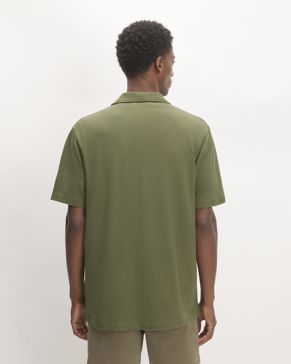 The Pique Short-Sleeve Shirt | Kalamata - Image 6
