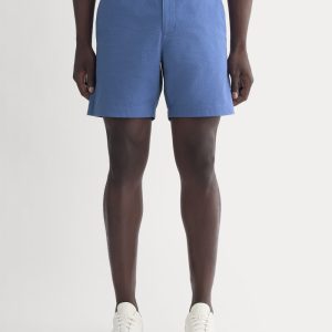The Seersucker Short | Soft Cobalt