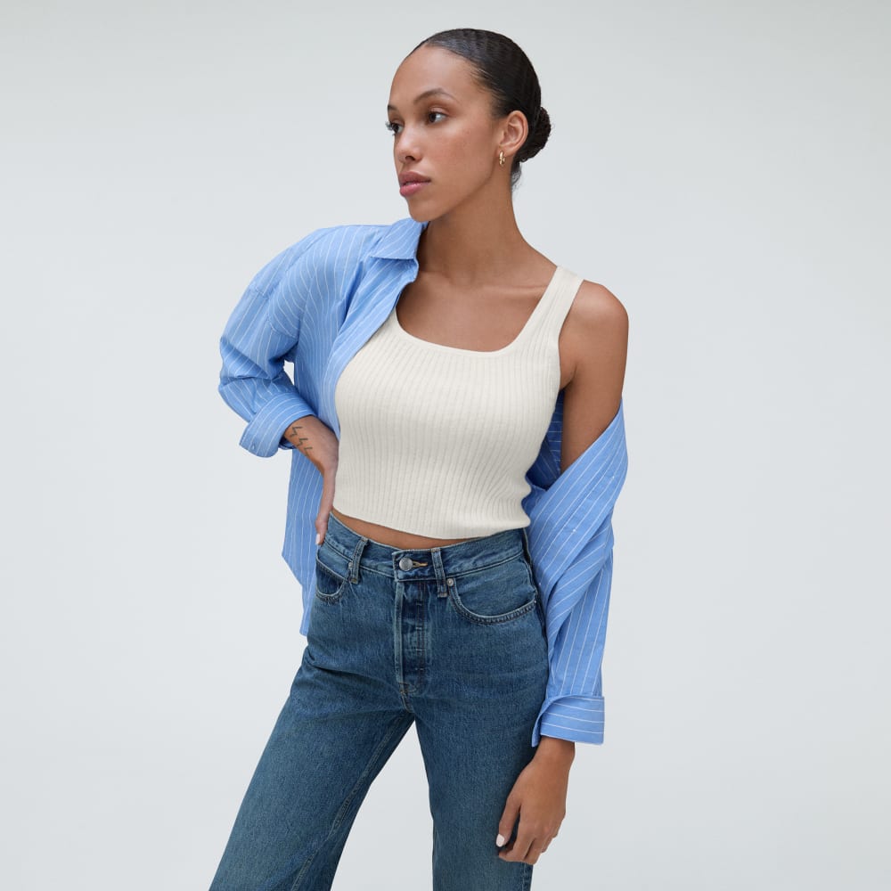 The Cotton-Merino Cami | Snowflake - Image 5