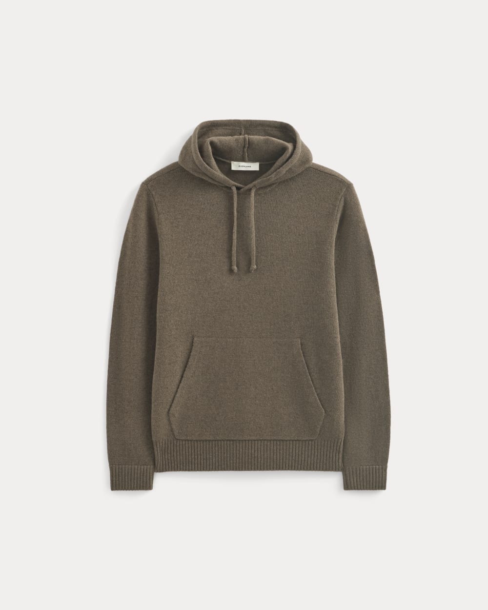 The Felted Merino Hoodie | Heather Chocolate Martini - Image 2