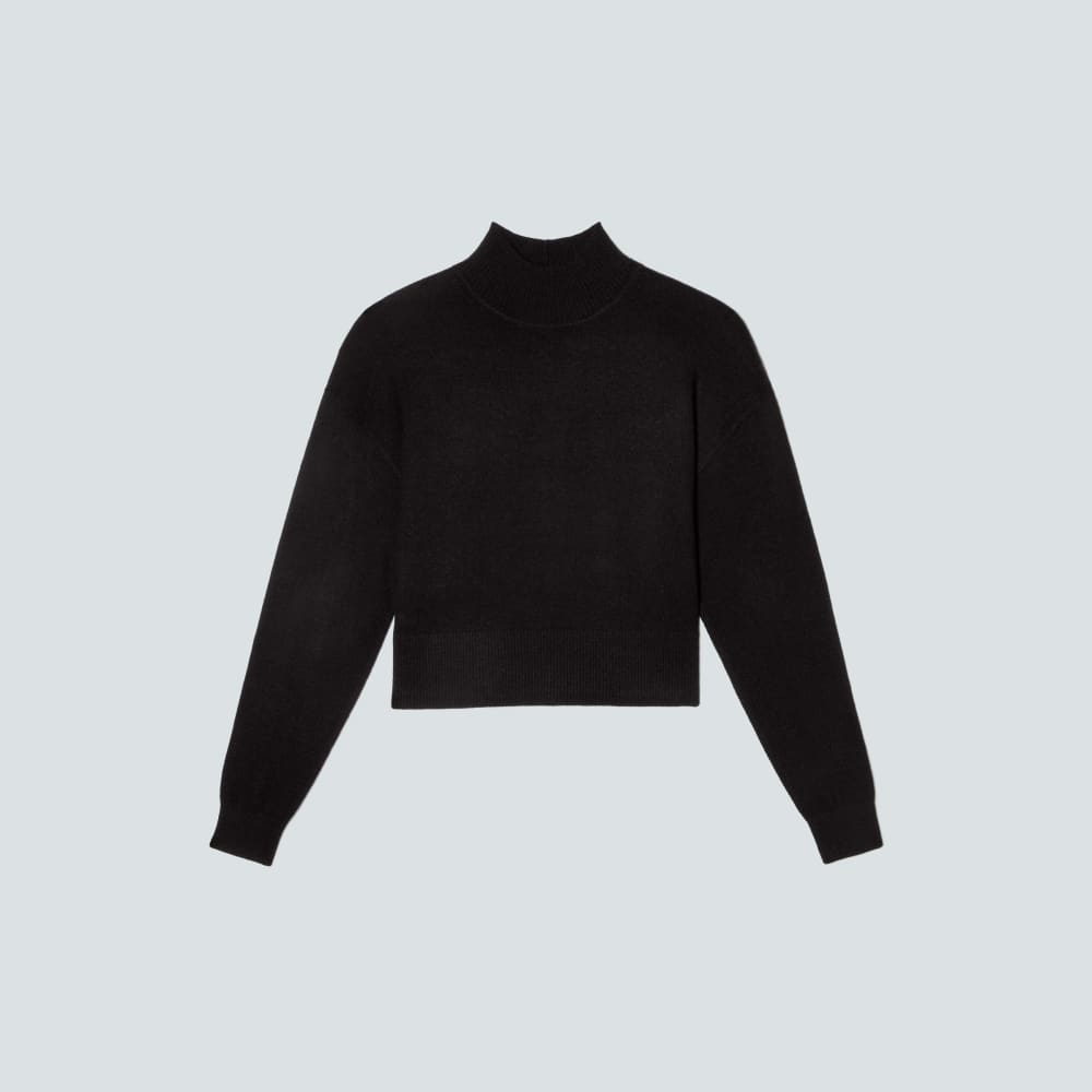 The Luxe Merino Turtleneck | Black - Image 2