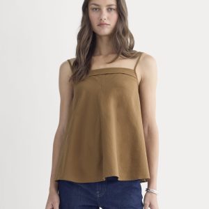 The Flowy Gauze Cami | Toffee
