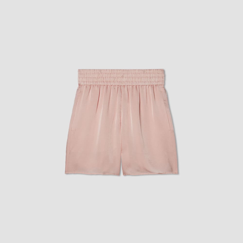 The Satin Pull-On Short | Petal Pink - Image 2