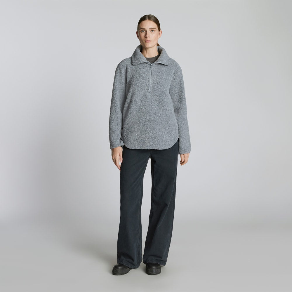 The ReNew Fleece Half-Zip | Heathered Coal - Image 6