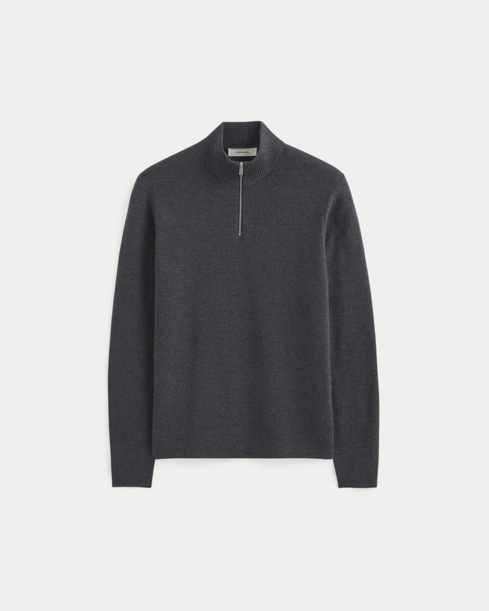 The No-Sweat Quarter-Zip | Heathered Ash - Image 2