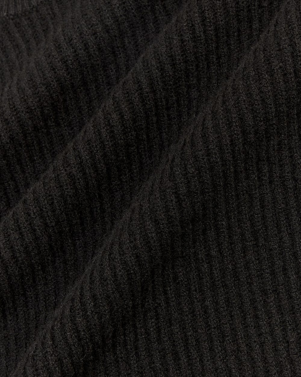 The Fisherman Crew in Wool Cashmere | Black - Image 6