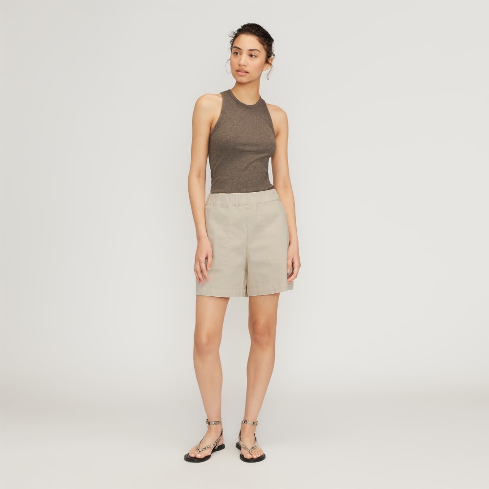 The Organic Pull-On Short | Sandstone - Image 3