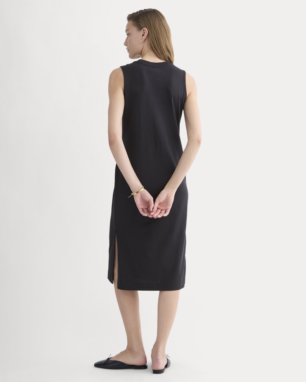 The Weekend Tank Dress | Black - Image 4