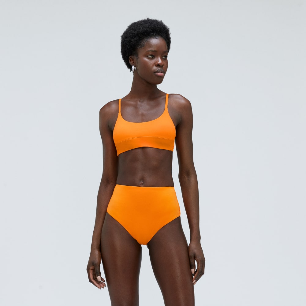 The Scoop-Neck Bikini Top | Turmeric - Image 3