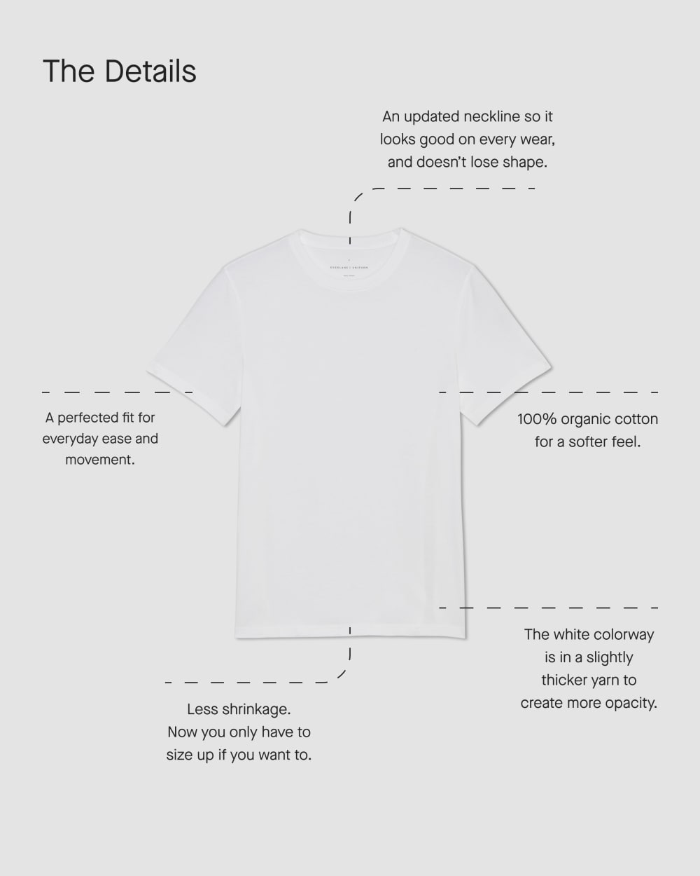 The Essential Organic Crew | Heathered Charcoal - Image 4