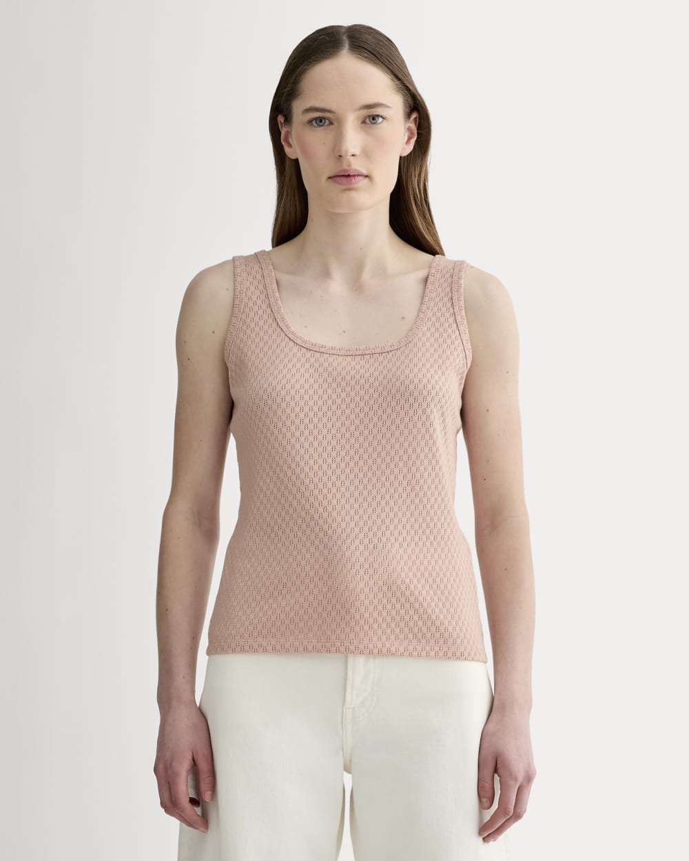 The Pointelle Cami | Rose Smoke