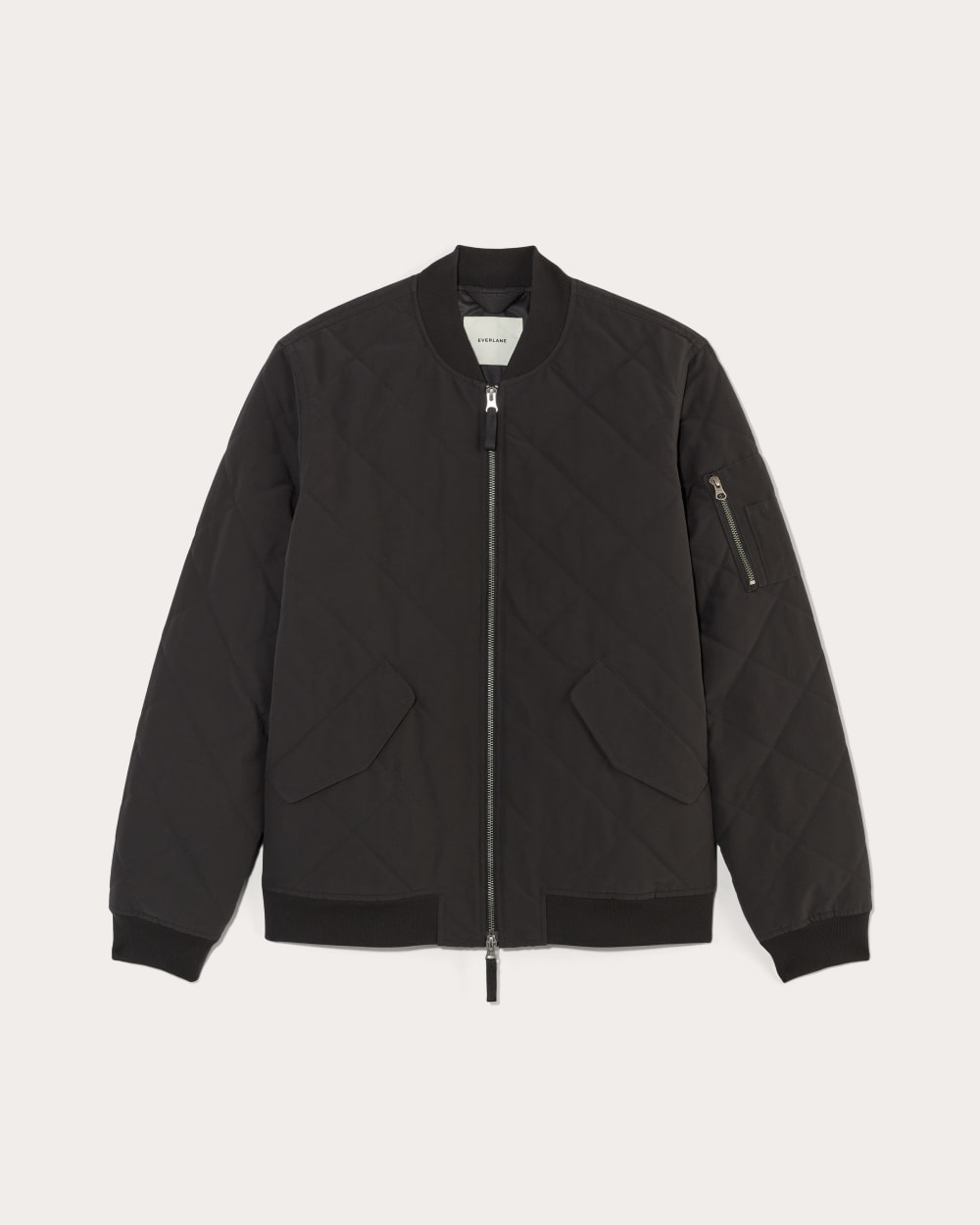 The Quilted Bomber | Black - Image 2