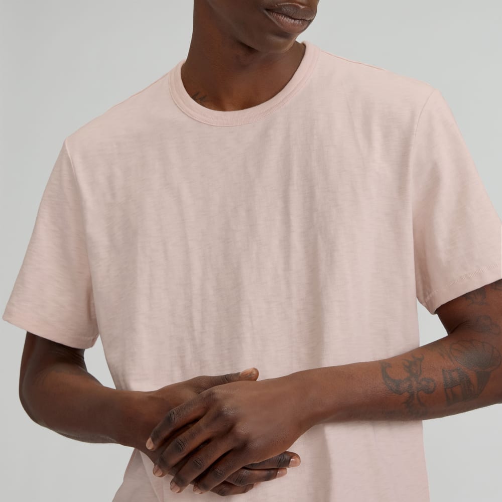The Cotton Slub Crew | Petal Pink - Image 4