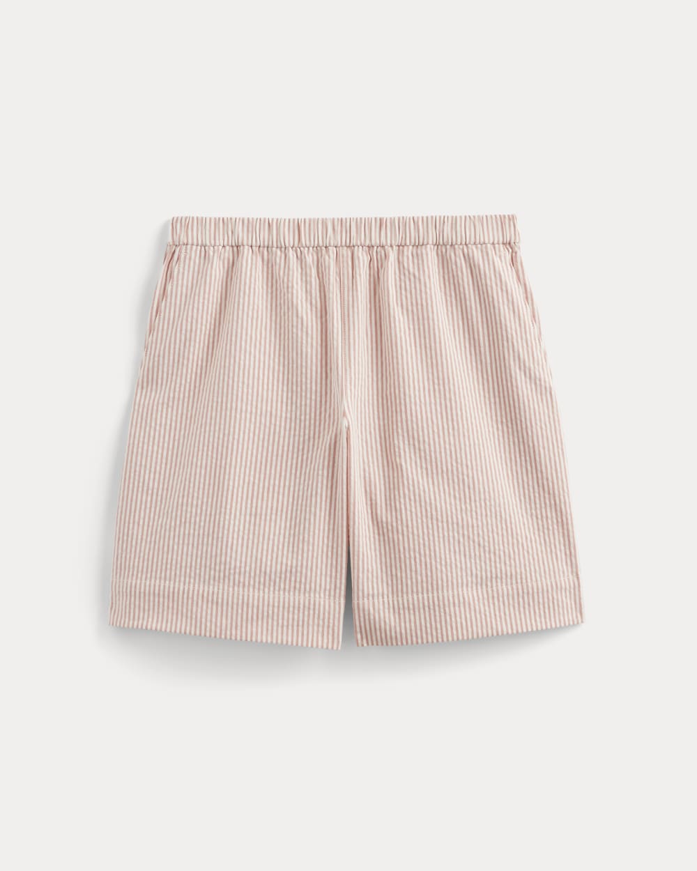 The Seersucker Pull-On Short | Soft Orange - Image 2