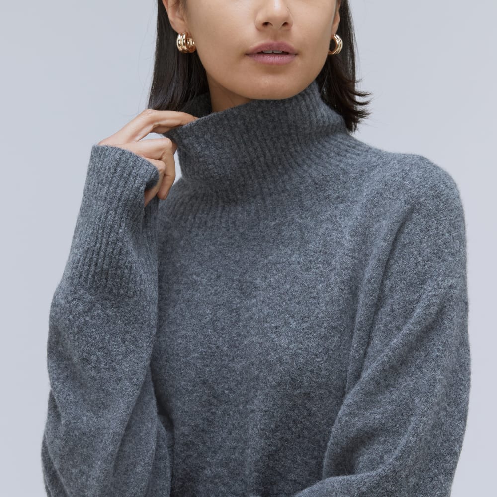 The Cozy Stretch Turtleneck Dress | Marin - Image 4