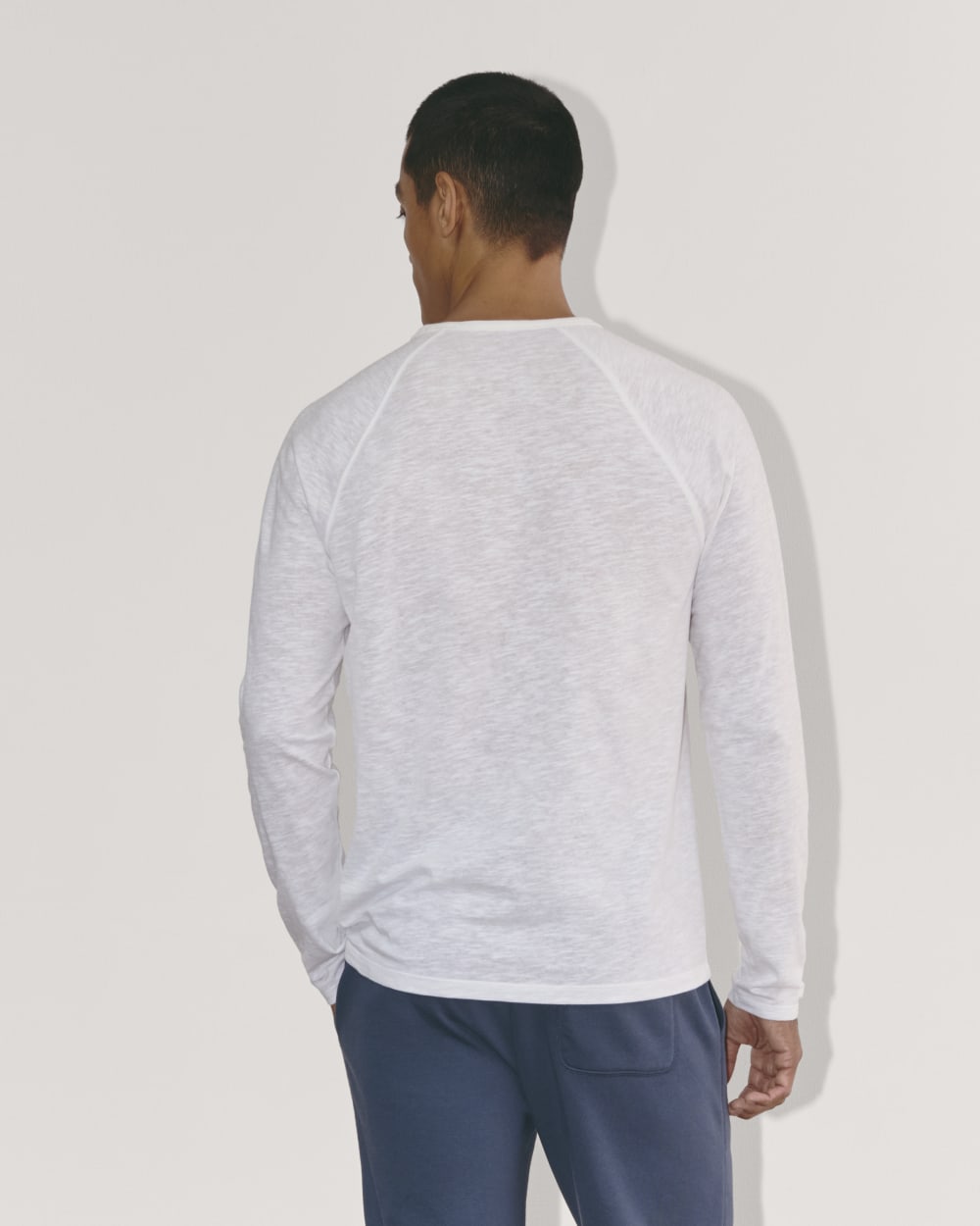 The Rec Long-Sleeve Crew | White - Image 5