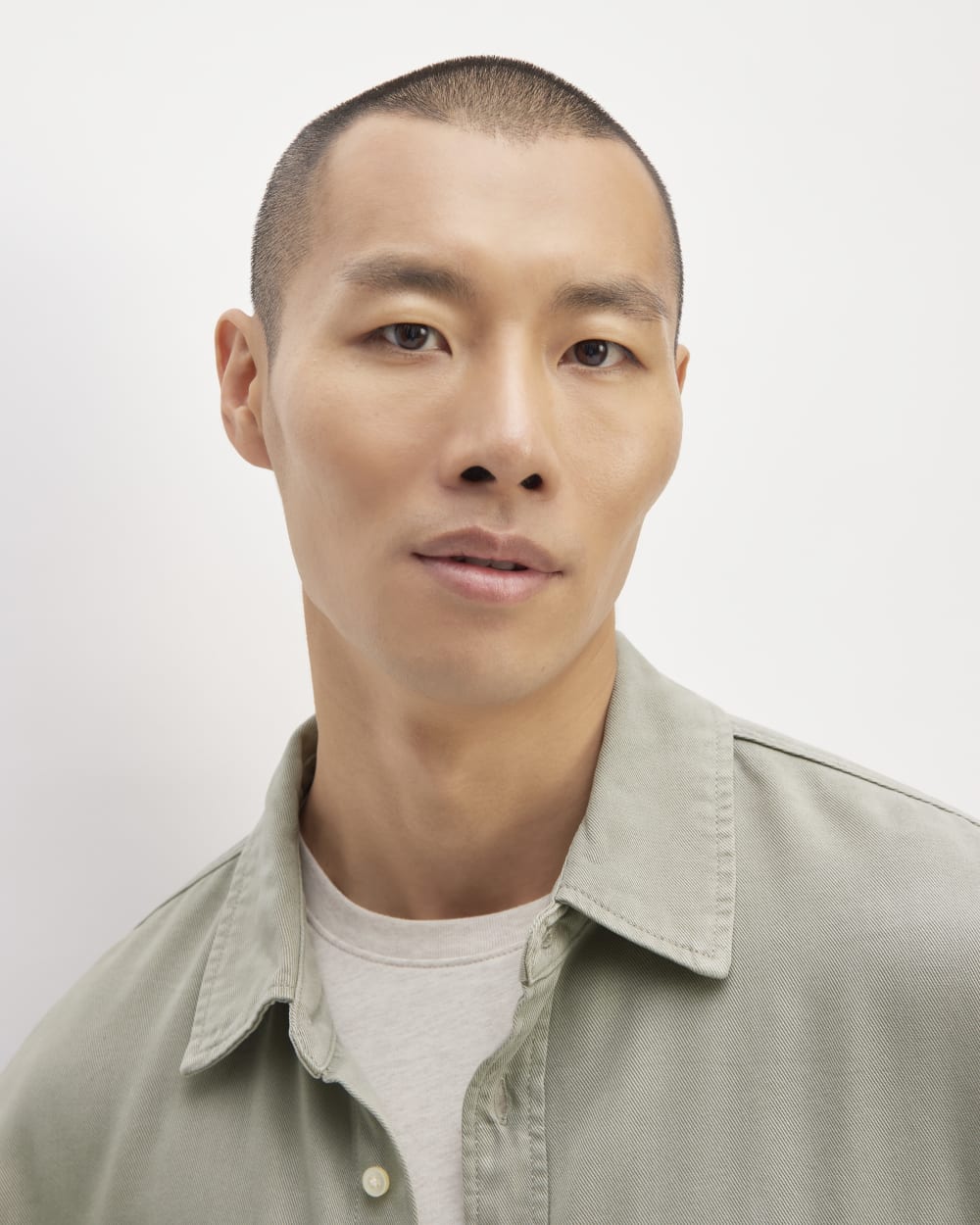 The Utility Shirt Jacket in Buttersoft | Sage Green - Image 4