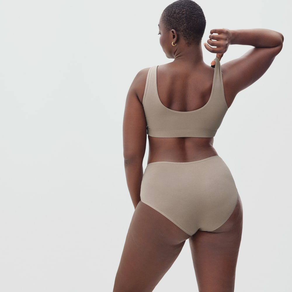 The Cotton High-Rise Hipster | Burnt Sugar - Image 5