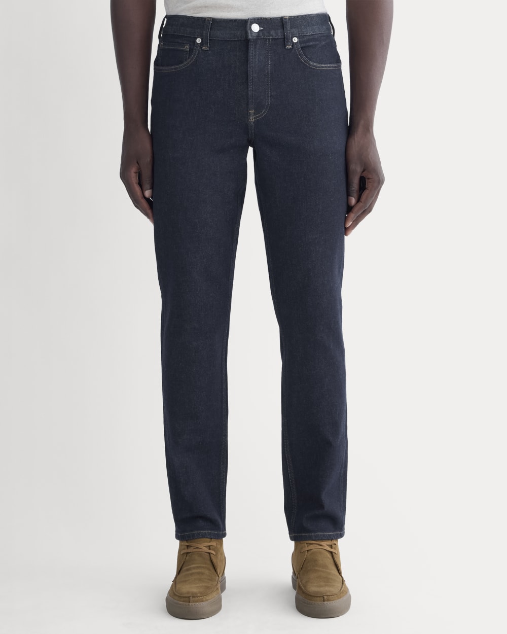 The Athletic 4-Way Stretch Organic Jean | Uniform | Dark Indigo - Image 3