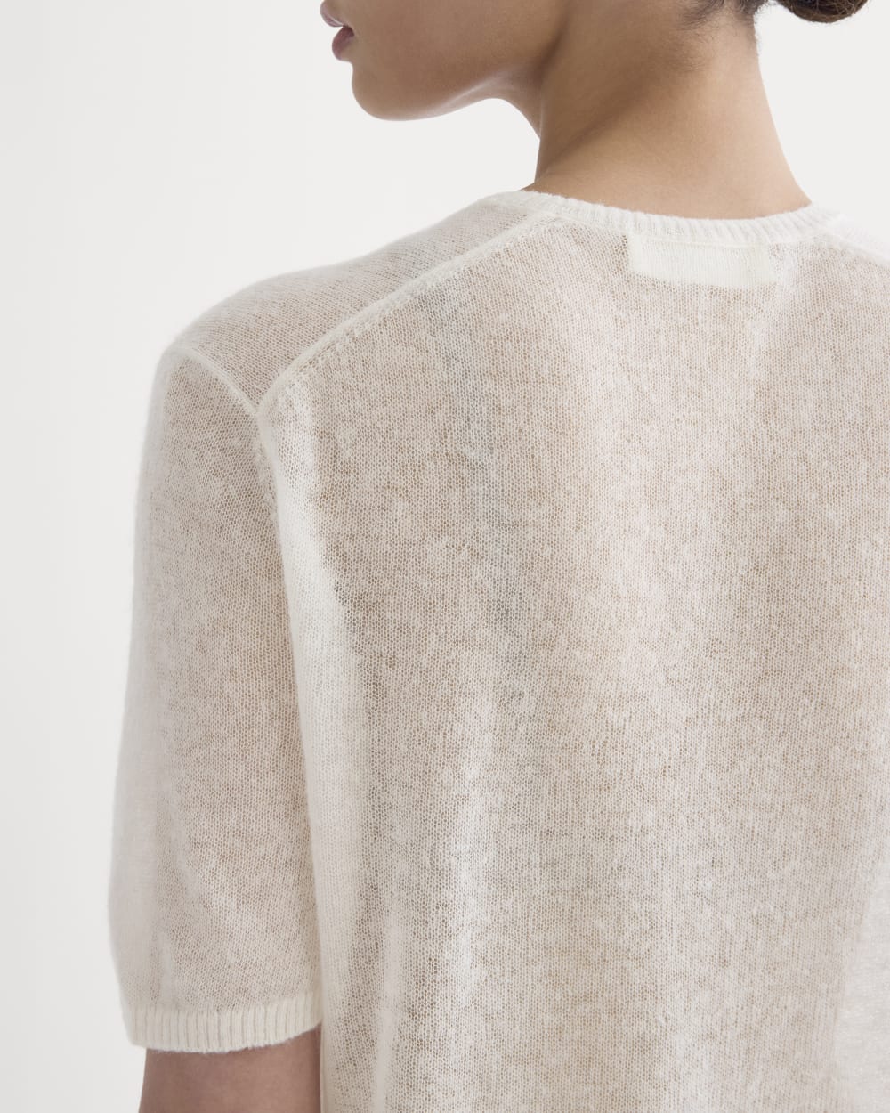 The Air Alpaca? Short-Sleeve Cardigan | Birch - Image 4