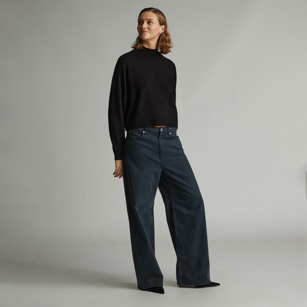 The Luxe Merino Turtleneck | Black - Image 6