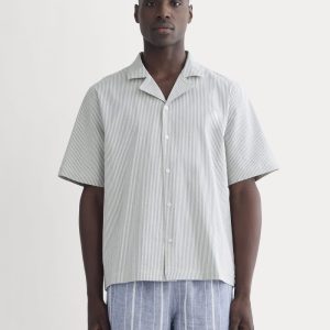 The Seersucker Resort Shirt | Dutch Blue / Natural